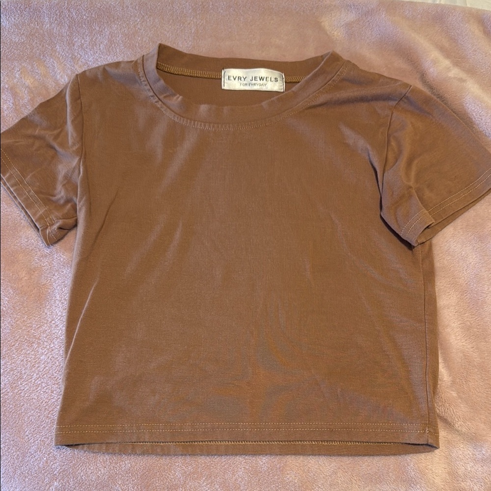 Brown Evry Jewels T-Shirt